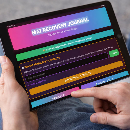 Digital Sober and MAT Journal - Combined Recovery Tracker
