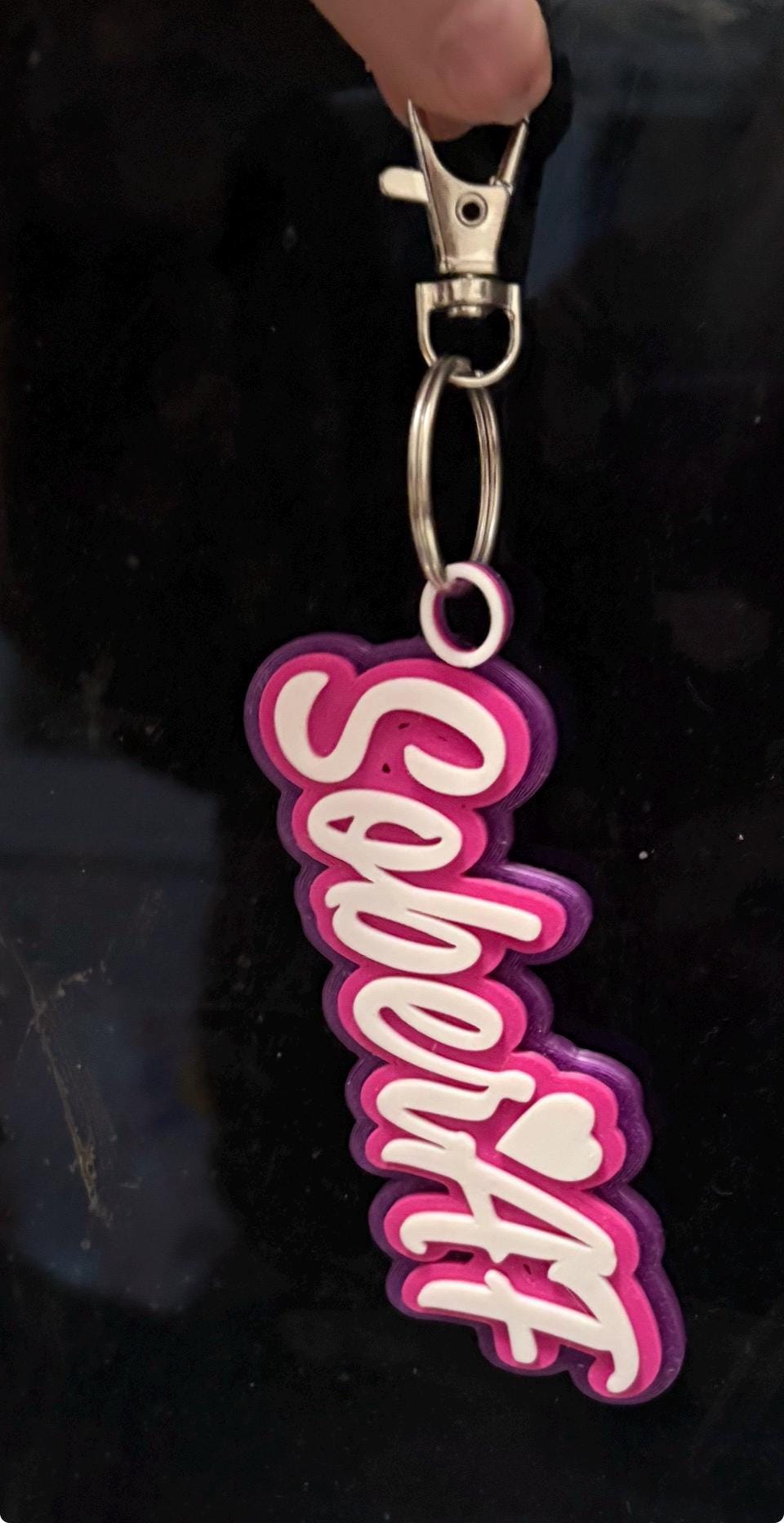 Sober AF Keychain