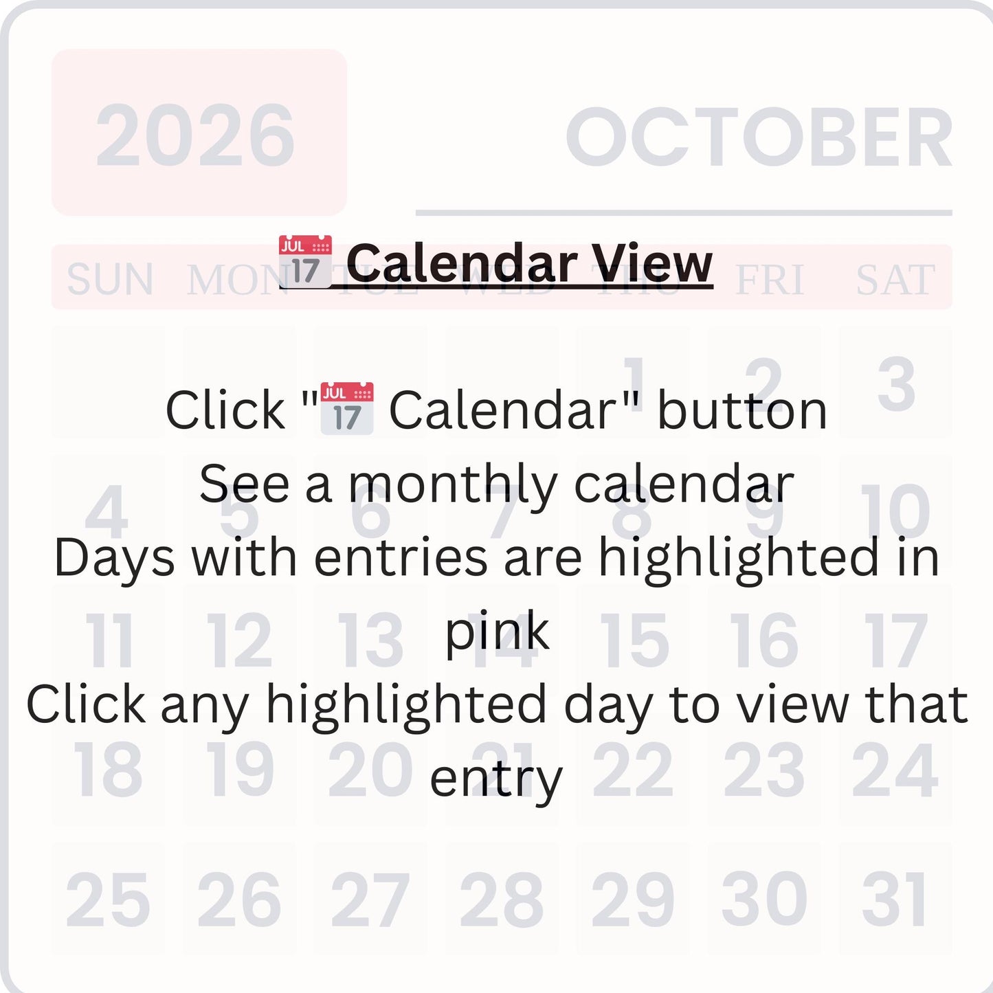 My Recovery Journey Digital Journal