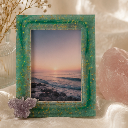 Amethyst Butterfly Celestial Resin Frame ✨