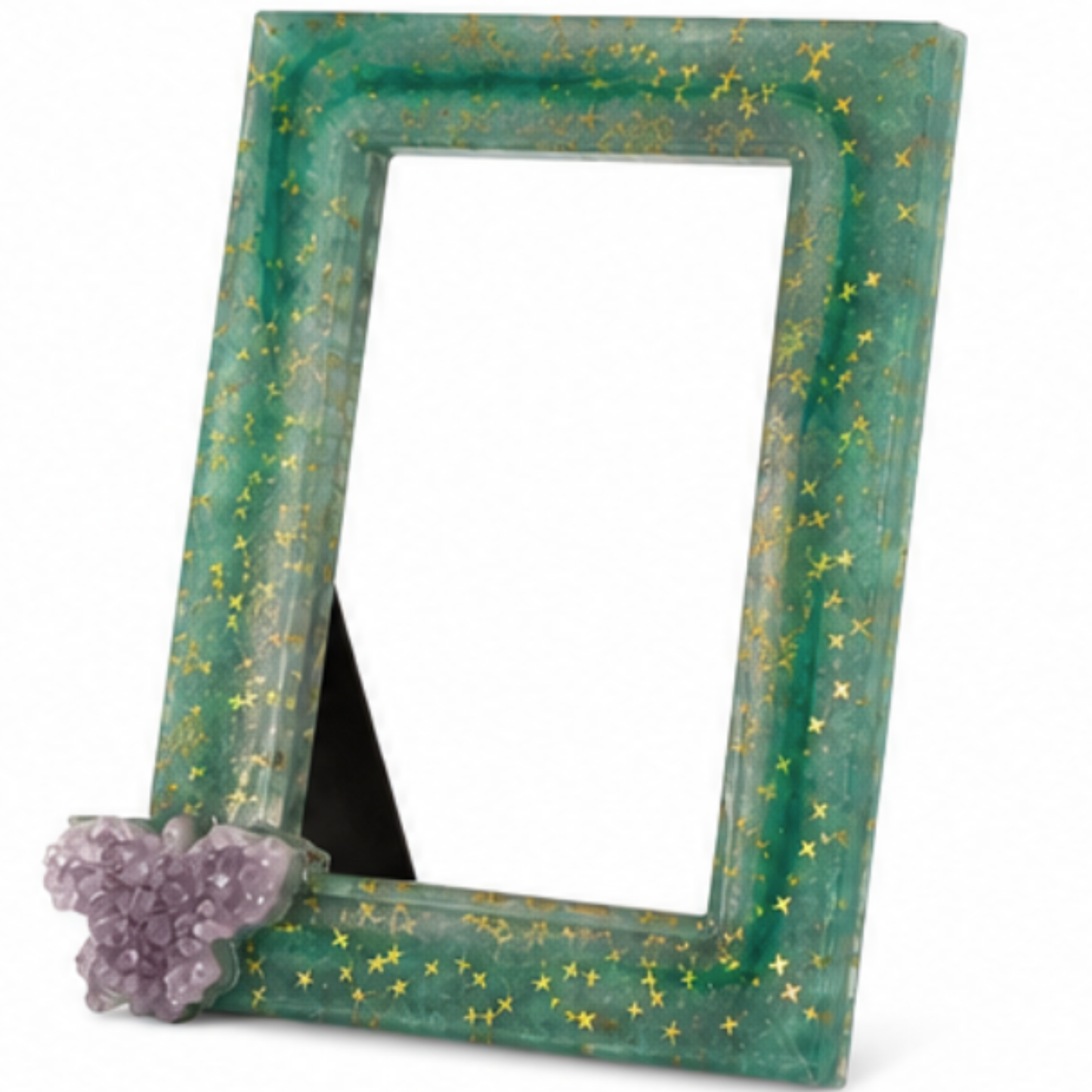 Amethyst Butterfly Celestial Resin Frame ✨